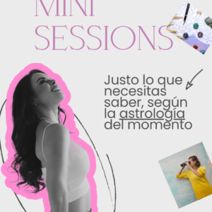 Mini Sessions $60x60m - Astrología oferta especial